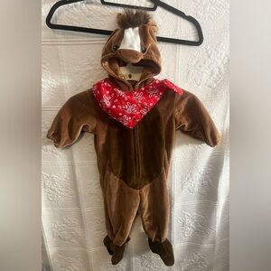 Miniwear Brown Horse Halloween Costume Outfit 12 Months